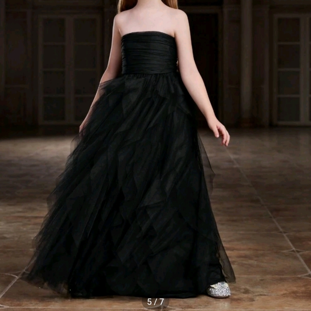 Shein Gown For Girls, Black, Size 11